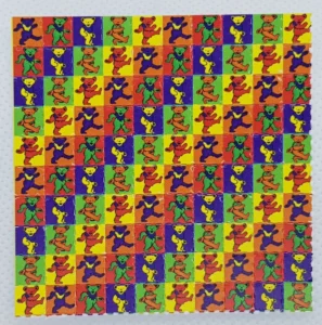 Grateful Dead lsd blotters